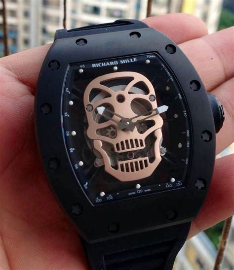 richard mille skull replica price|richard mille with skull.